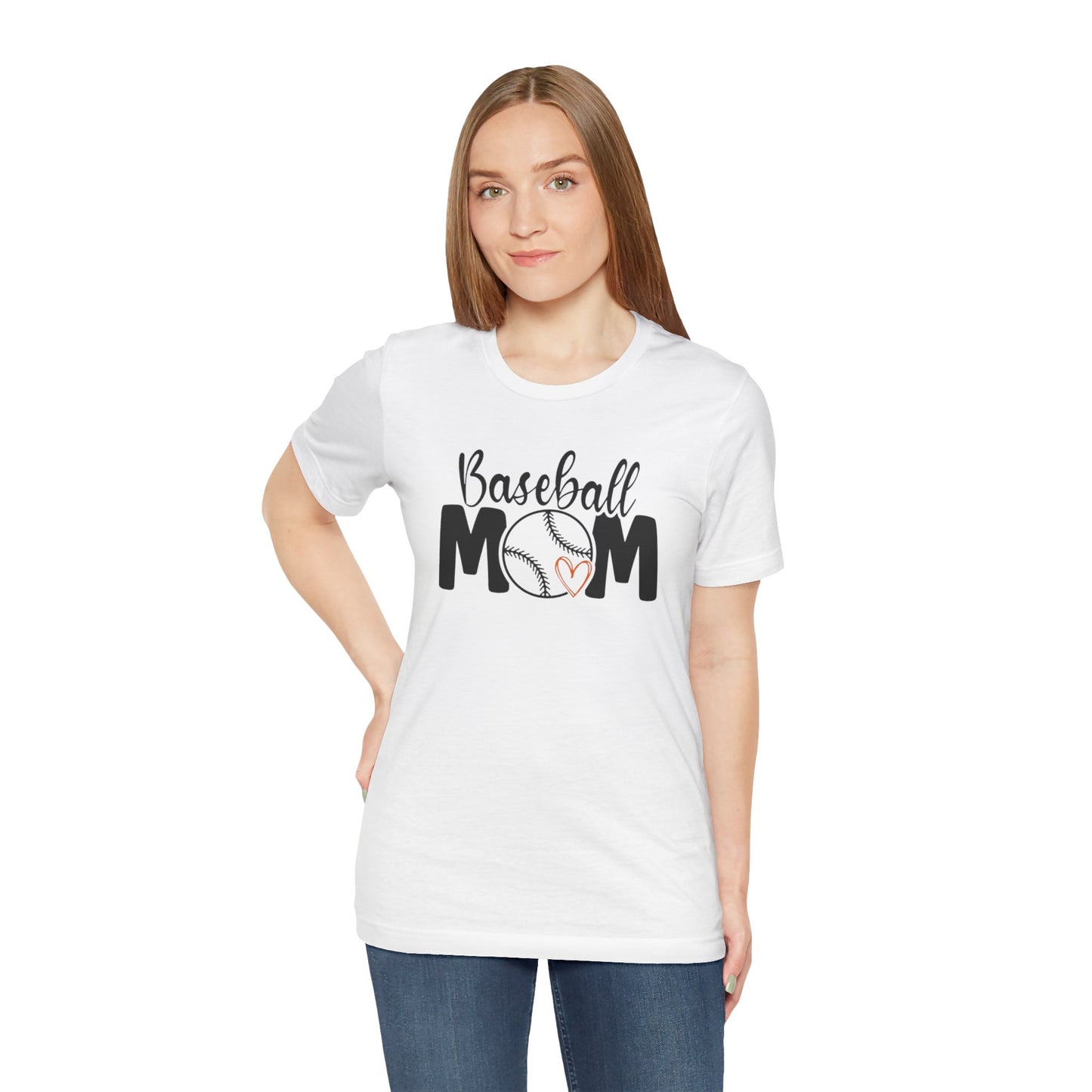 Baseball mom Jersey Short Sleeve Tee