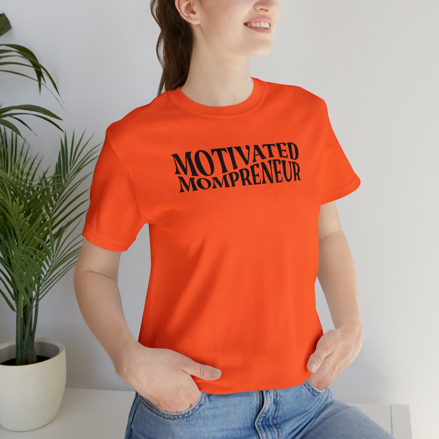 Motivated mom entrepreneur Short Sleeve Jersey Tshirt