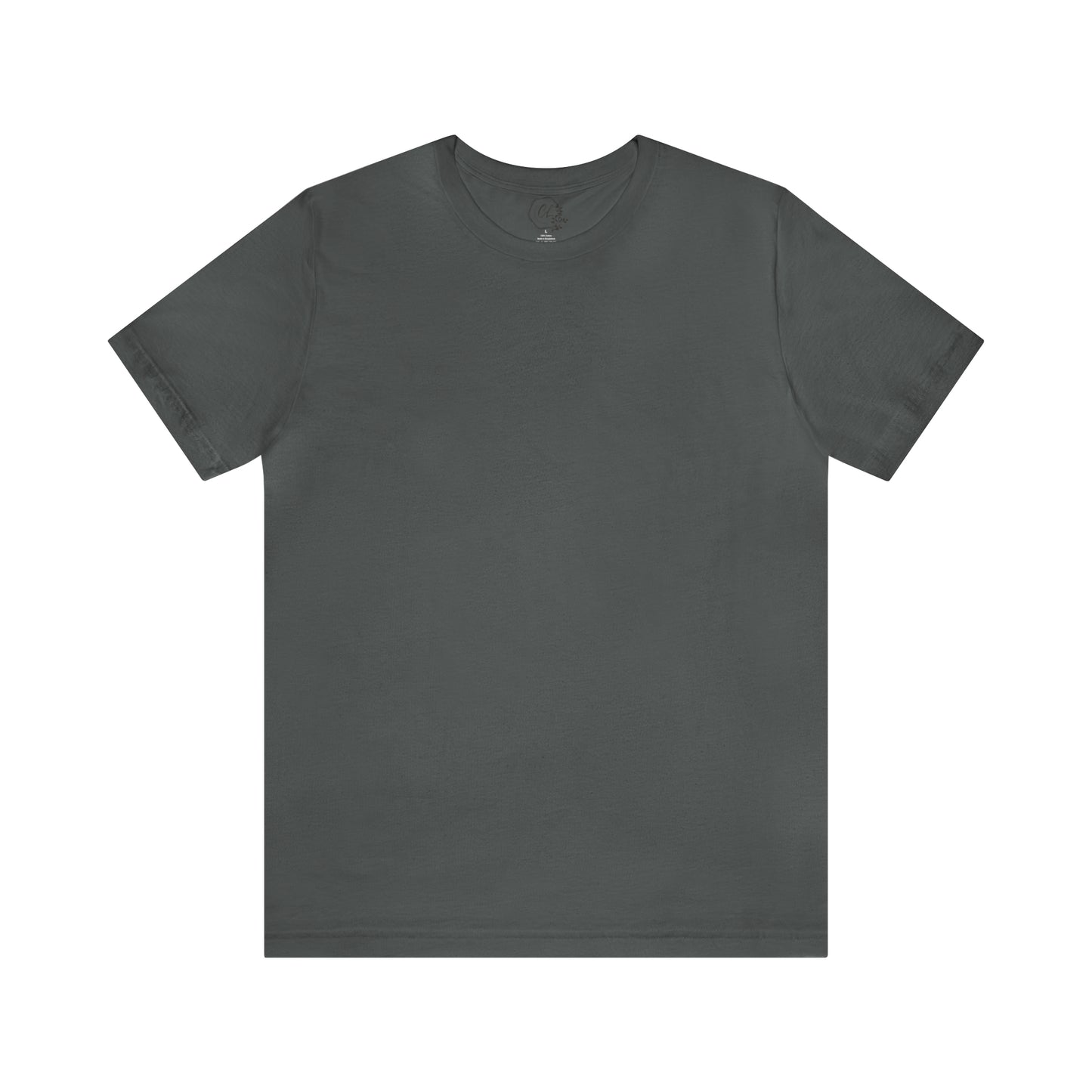 American Flag Disc Golf Short Sleeve Tee- design on Back