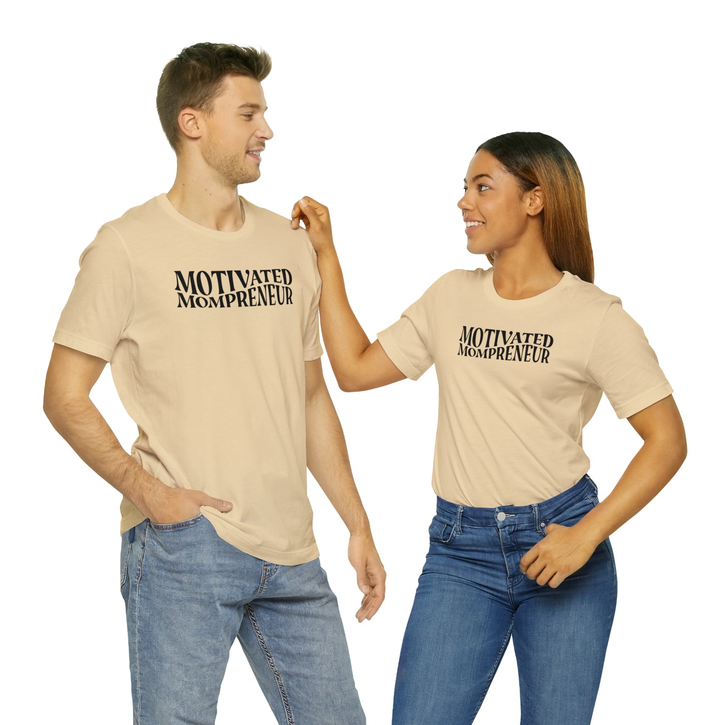 Motivated mom entrepreneur Short Sleeve Jersey Tshirt