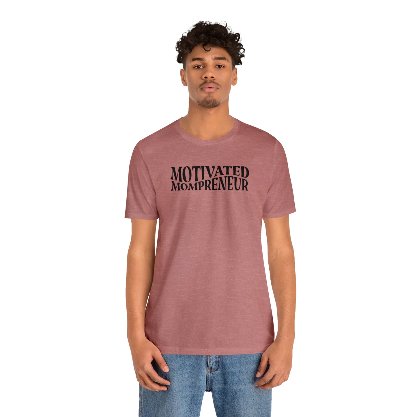 Motivated mom entrepreneur Short Sleeve Jersey Tshirt