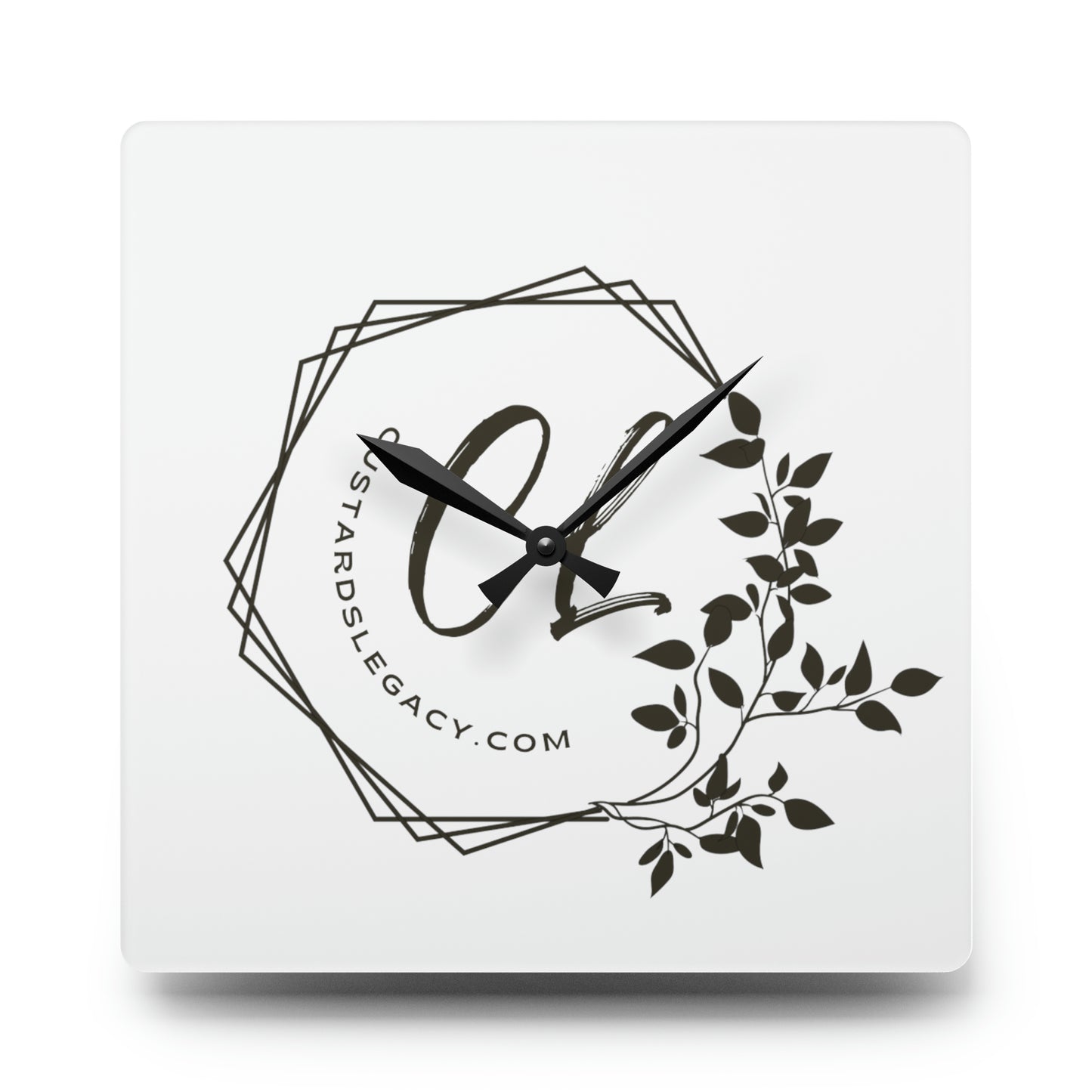 Custards legacy Acrylic Wall Clock