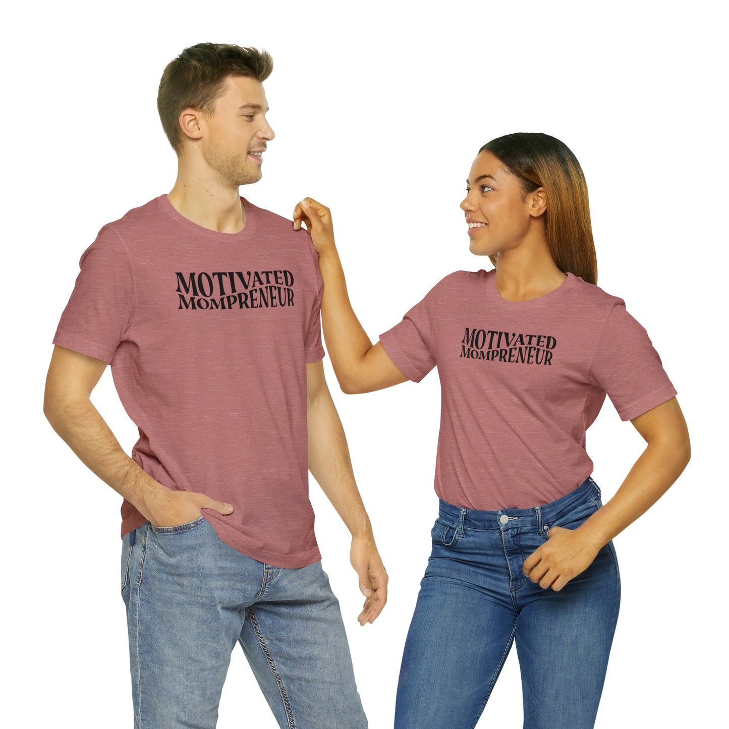 Motivated mom entrepreneur Short Sleeve Jersey Tshirt