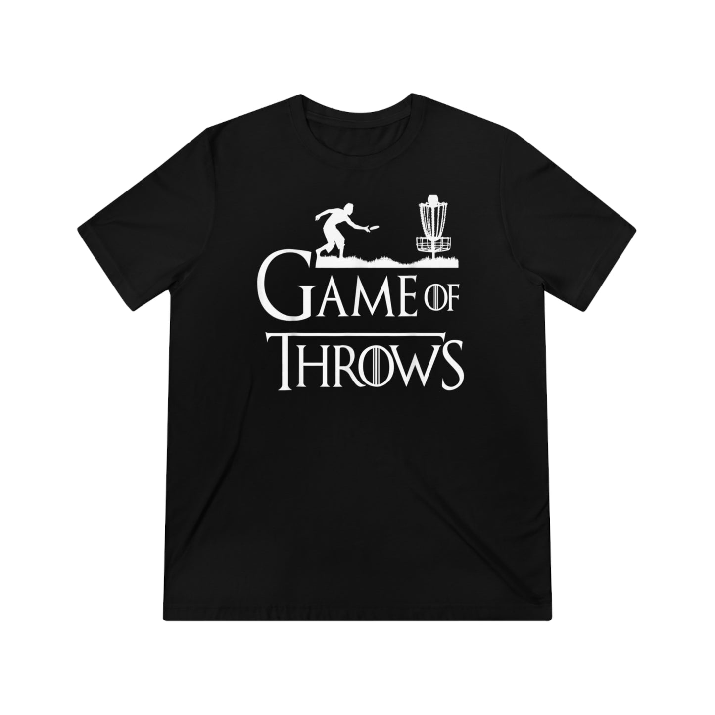 Triblend Game of Throws Disc golf Tee-Shirt
