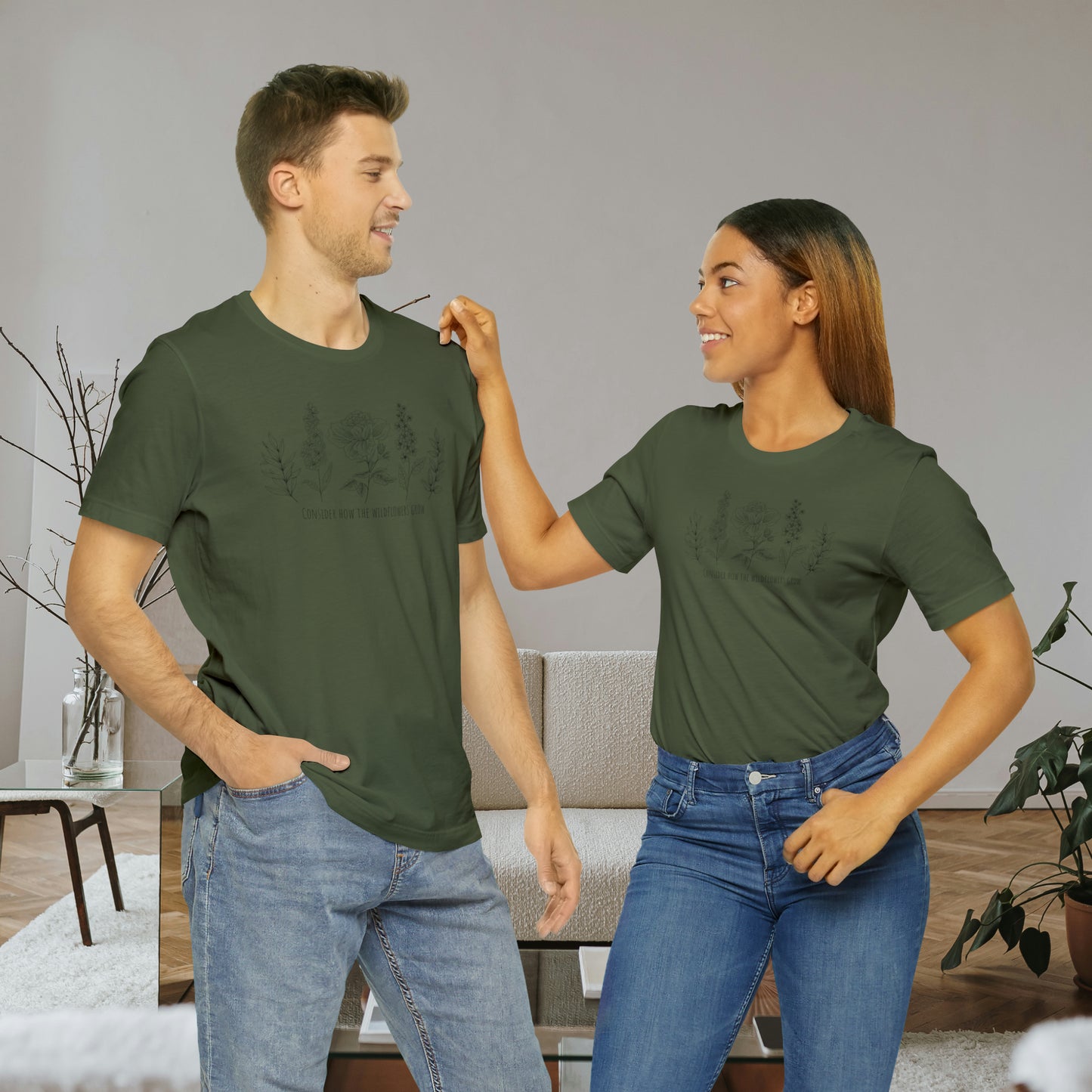 Consider How the Wild Flowers Grow TShirt