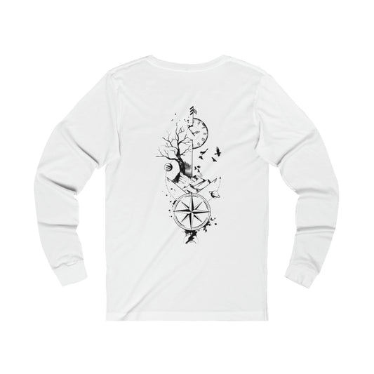 Compass Art Long Sleeve  Shirt