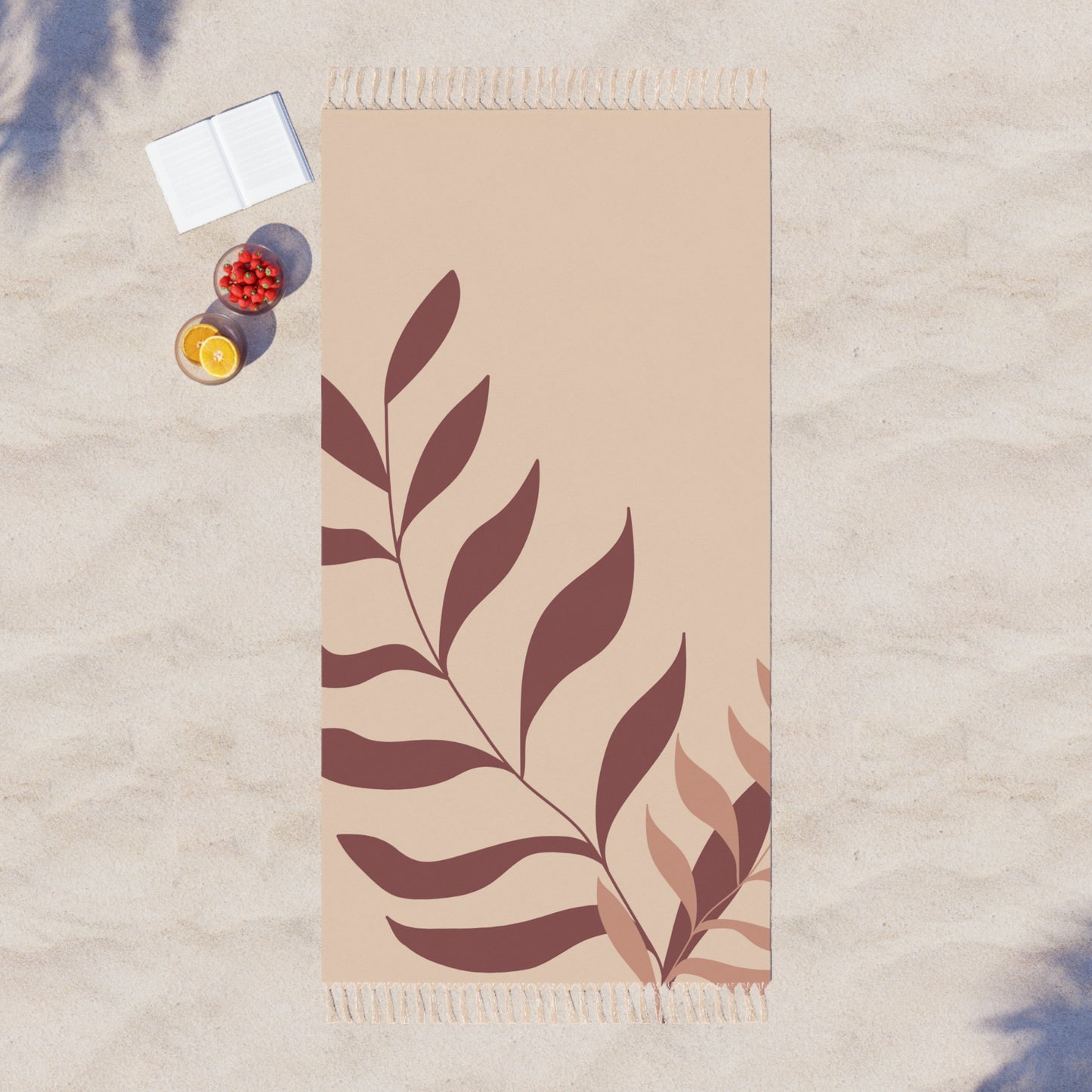 Boho leaf Beach Cloth