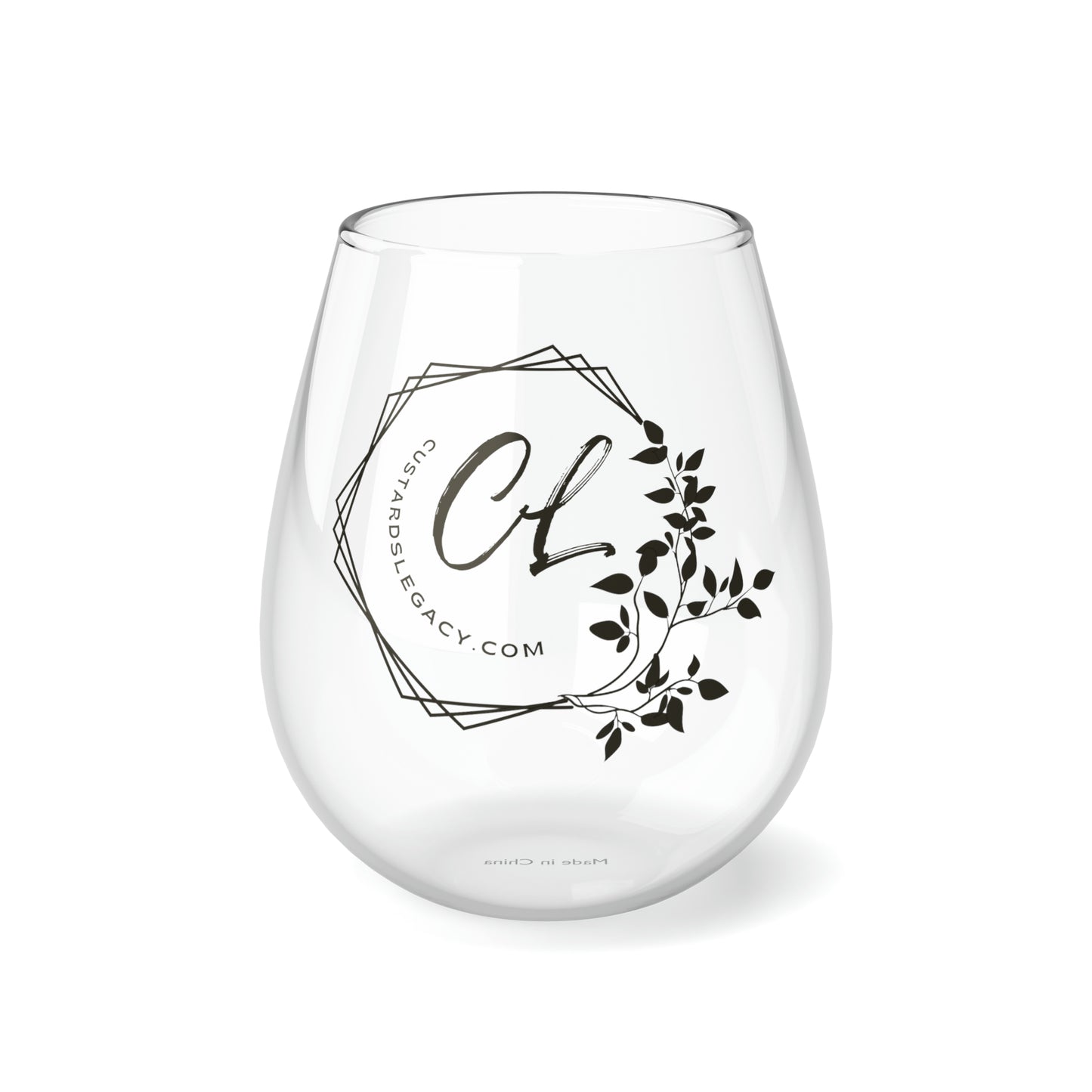 Custards Legacy Stemless Wine Glass, 11.75oz