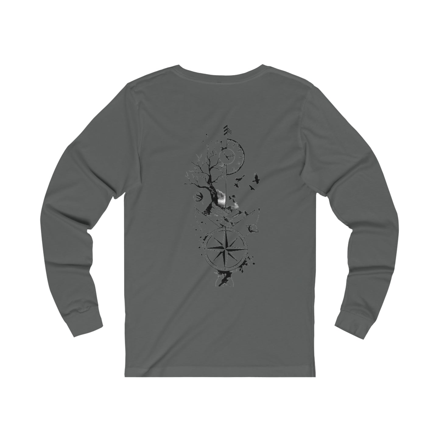 Compass Art Long Sleeve  Shirt