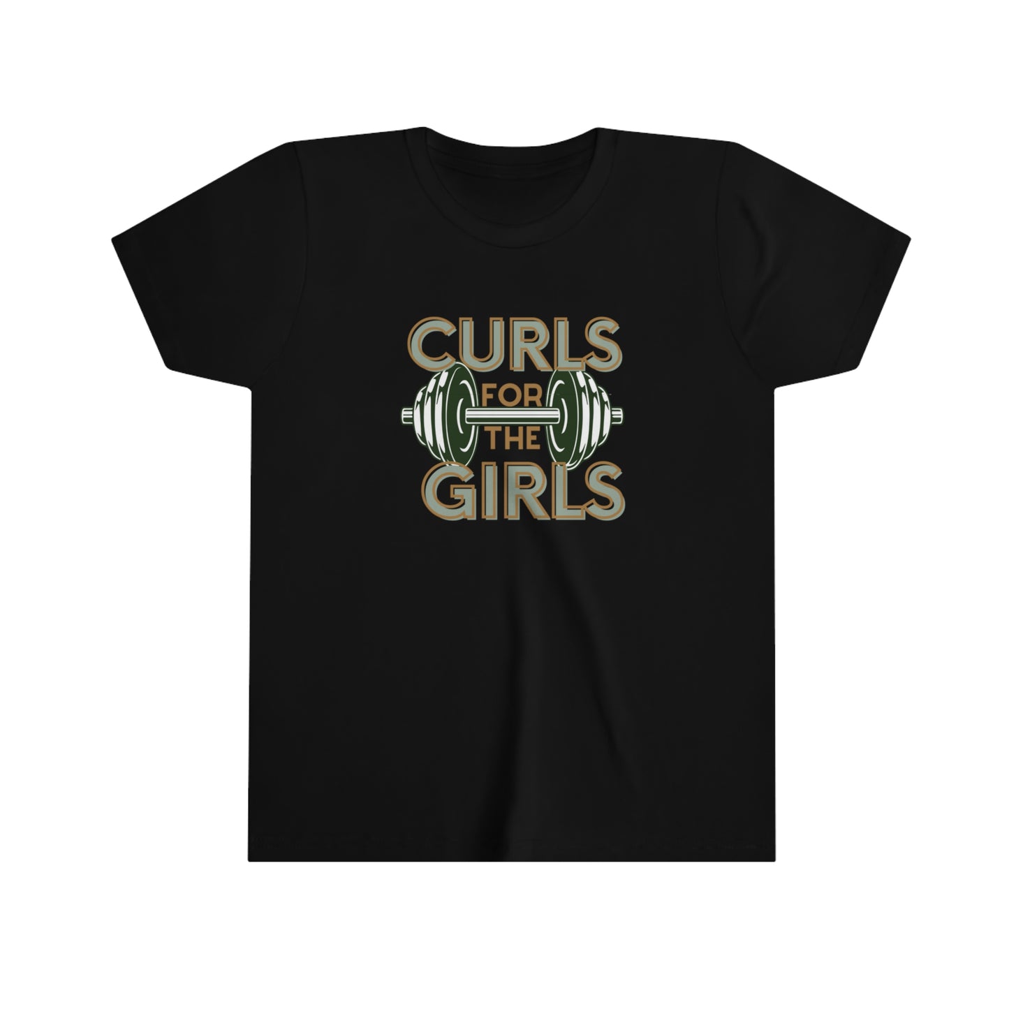Curls for the girls t shirt kids